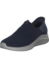 Skechers Slip On 'Ultra Flex' Damen navy / braun / grau Größe 48.5