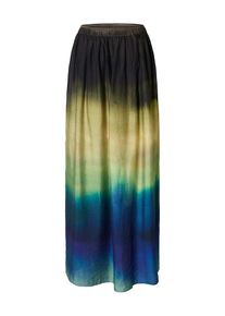 Selected Dames Rok 'SLFVILMI' donkerblauw / donkerbruin / olijfgroen 36