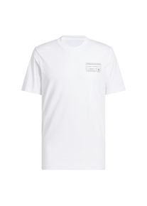 adidas Performance Funkcion&aacute;lis felső 'Basketball Graphic' F&eacute;rfi feh&eacute;r , M&eacute;ret L