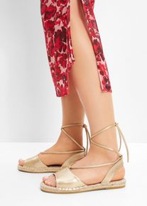 Sandali con lacci - Beige - Taglia 41 - bonprix