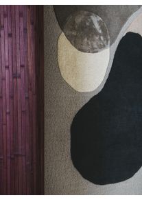 benuta Pure Wollen Vloerkleed Kyoto Veelkleurig/Grijs 120x170 cm - Moderne Vloerkleden voor Woonkamer, Slaapkamer & Eetkamer