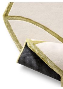 Nami Vert 160x230 cm - Tapis poil court design moderne pour salon