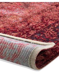 benuta Pop Flatvevd teppe Tosca Rood 195x285 cm Vintage,Lappeteppe