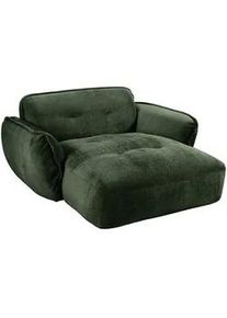 Livetastic Xxl-Sessel , Dunkelgrün , Textil , 182x87x184 cm , Made in Eu , gepolsterte Armlehnen , Wohnzimmer, Sessel, XXL-Sessel