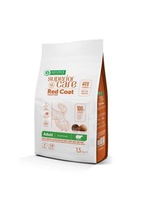 Nature's Protection Superior Care Dry Red Coat Adult Mini Breed Grain Free Lamb 1,5 kg