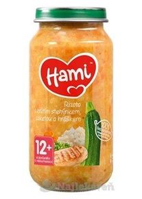 Hami príkrm Rizoto s morčacím stehienkom, cuketou 250g