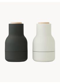 Súprava mlynčekov na soľ a korenie s drevenými vrchnákmi Bottle Grinder, 2 diely