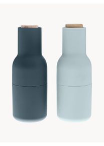 Súprava mlynčekov na soľ a korenie s drevenými vrchnákmi Bottle Grinder, 2 diely