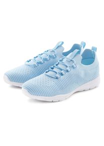 Vivance Dames Sneaker in lichtblauw ,maat 35, Witt, 100% Textiel