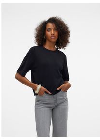 Véro Moda Vero Moda Kurzarmpullover »VMSILJE 2/4 O-NCK OVERSIZE PULL GA NOOS«