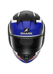 SHARK D-SKWAL 3 Firstlap Motorradhelm (Schwarzmatt/Blau/Rot)