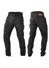 Trilobite Acid Scrambler 2.0 Monolayer Motorradjeans (Schwarz)
