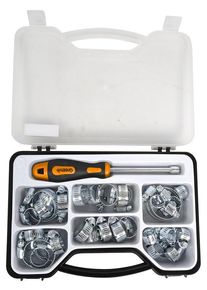 Green>it Hose Clamps in a box - 40 pcs.