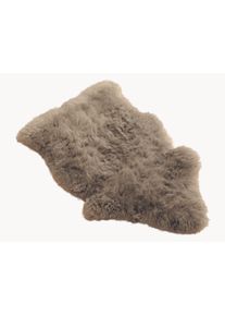 allnatura Langharig schapenvacht "Moreno" | 90-100 cm | taupe | Vachten