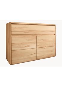 Ladekast "Viadana" | H85xB117xT42 cm | Kernhout beuk | Ladekasten | allnatura