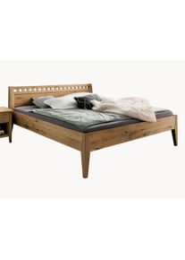 allnatura Massief houten bed "Divina" | staafgelijmd | 120x200 cm | Kernhout beuk | Massief houten bedden