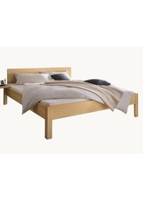 allnatura Massief houten bed "Recodo" | zonder hoofdbord | 49 cm | 120x200 cm | Beech | Massief houten bedden