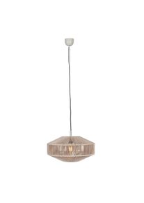 Trio Japandi hanglamp bruin touw 46cm - Svea