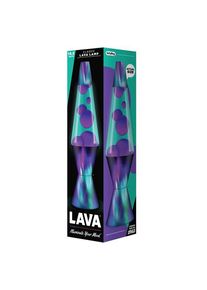 Lava Lamp 37cm Purple/Teal Aurora Borealis Base