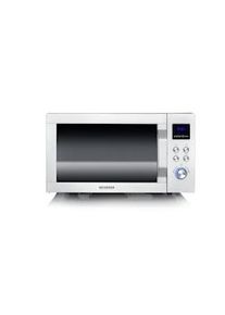 Severin MW 7777 - Microondas con Grill y Convección. Base de vidrio 25 L Acero Inoxidable