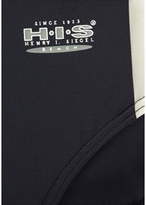 H.I.S. Heren Zwemslip in zwart/olijf ,maat 4, Witt, 80% Polyamide, 20% Elastan
