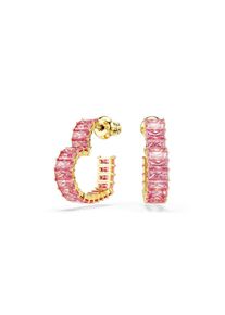 Swarovski Dames Oorbellen 'Matrix' goud / rosa One Size