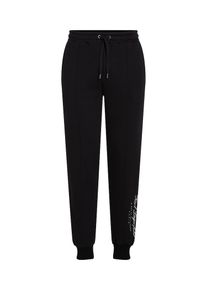 K by KARL LAGERFELD Karl Lagerfeld Spodnie ' Hotel Karl Pintuck' dla mężczyzn czarny / biały Rozmiar 29-30