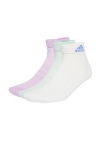 adidas Performance Șosete sport 'Cushioned Sportswear Ankle 3 Pairs' Bărbaţi verde, mov, alb, Mărimea 43-45