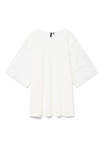 Vero Moda Curve Dames Shirt 'VMCPanna' wit L-XL