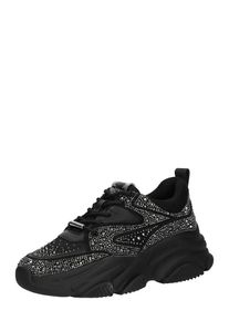 Steve Madden Dames Sneakers laag 'Privy' zwart / transparant 36