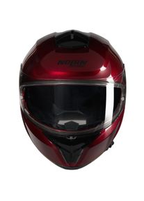 Nolan N80-8 N-Com Classico Nobile 321 Motorradhelm (Dunkelrot)