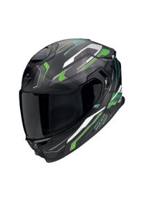 Scorpion EXO-GT SP Air Augusta Motorradhelm (Schwarzmatt/Grau/Grün)