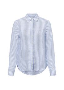Gant Bluse Damen hellblau / weiß Größe XS