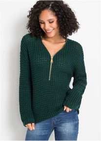 Trui - groen - maat 32/34 (XS) - bonprix