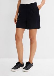 Bermuda van katoen - zwart - maat 38 - met katoen - bonprix