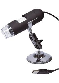 Toolcraft TO-5139591 USB Mikroskop Mikroskopkamera 2MP digitale Vergrößerung max 200x schwarz