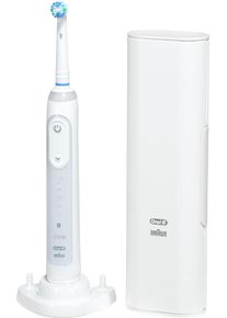 Braun Oral-B Genius X 20100S White elektrische Zahnbürste 6 Reinigungsmodi weiß