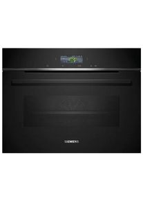 Siemens CB734G1B1 iQ700 Einbau-Backofen 59,4cm breit 47 Liter HomeConnect Kindersicherung TFT Touchdisplay schwarz