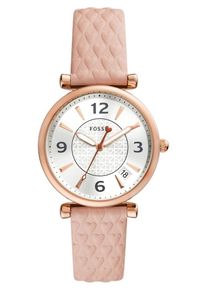 Fossil Uhr Damen rosegold / rosé / weiß Größe One Size