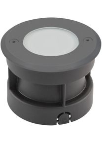 EVN Lichttechnik EVN LED Bodeneinbau, rund, IP67, 100-240V, 2,5W, 3000K, 90lm, anthrazit (6722502A)