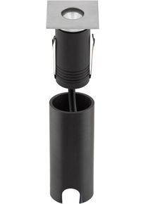 EVN Lichttechnik EVN LED Bodeneinbau, quadratisch, IP67, 220-240V/AC, 2,8W, 3000K, 276lm, EDS / alu (PCS67140302)