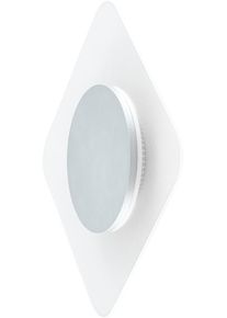 EVN Lichttechnik EVN LED Wandanbau, quadratisch, IP20, 110-240V, 8W, 4000K, 1800lm, silber (WAQ20181440)