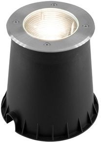 EVN Lichttechnik EVN VULCANUM Bodeneinbau, IP67, 220-240V, 6W, 3000K, 620lm, rund, schwenkbar, EDS/Alu, ink. LED-Einsatz (679238602)