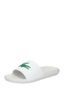 Lacoste Badeschuh Herren grün / weiß Größe 40.5/41