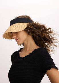 Visor - beige - Größe Onesize mit Baumwolle- bonprix