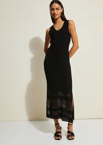 Strickkleid, schwarz, Größe 44/46 (L), bonprix