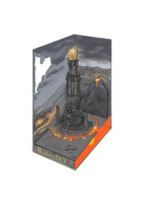Il Signore degli Anelli - Barad-dûr Book Nook Kit Modello Legno