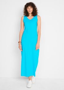 Maxikleid aus reiner Baumwolle (2er Pack), blau, Größe 36/38 (S), 100% Baumwolle, bonprix