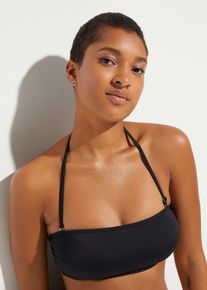 Bandeau Bikini Oberteil - schwarz - Größe 42 - bonprix