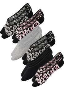 Füßlinge mit Bio-Baumwolle (6er Pack) - schwarz - Größe 35-38 mit Baumwolle- bonprix